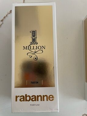 1 Million Parfum by Paco Rabanne for Men - 3.4 oz Parfum Spray- Sealed